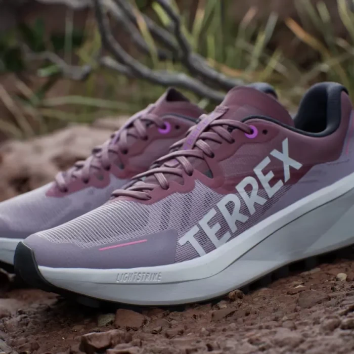 adidas Terrex Agravic 3 preloved fig/grey one/pink fusion (Damen)