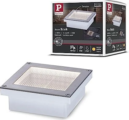 Paulmann Brick Bodenleuchte 0.8W silber