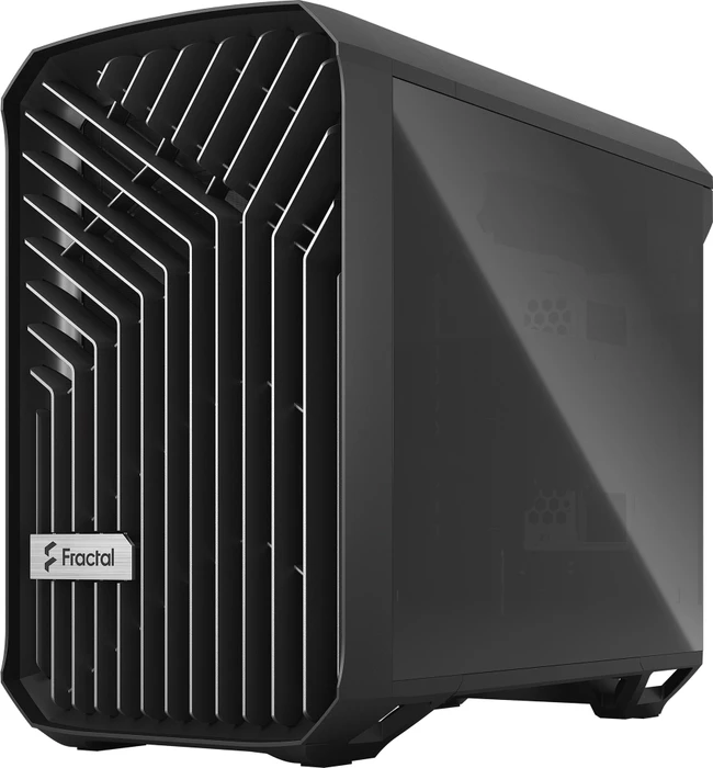 Fractal Design Torrent Nano Black TG Dark Tint, Glasfenster, Mini-ITX