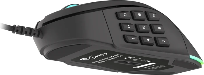 Genesis Xenon 770 Hybrid MMO/FPS Gaming Mouse, USB