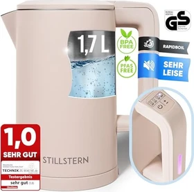 Stillstern Wasserkocher beige