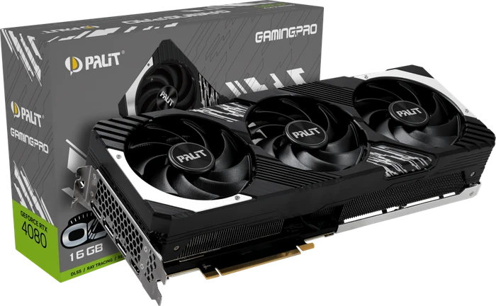 Palit GeForce RTX 4080 GamingPro OC, 16GB GDDR6X, HDMI, 3x DP