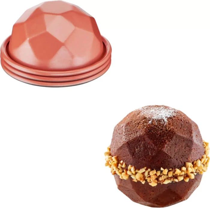 Tefal J30592 Creabake Diamant Backform-Set, 3 Stück