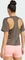 adidas Power Back-Cutout 3-Streifen Funktionsshirt kurzarm shadow olive (Damen) Vorschaubild