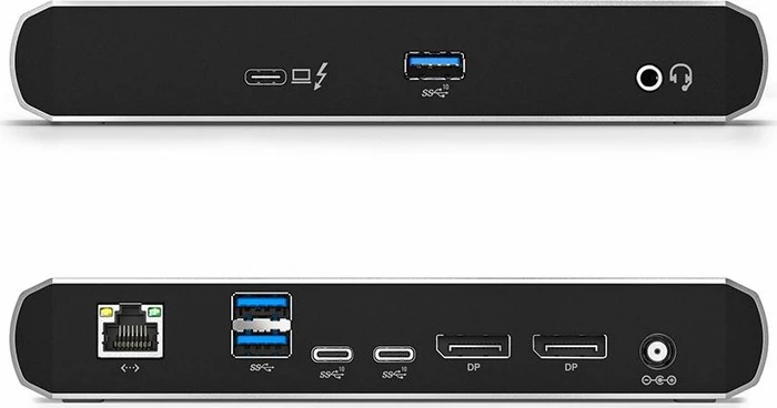 Alogic Turbo Docking Station Dual Display, Space Grey, Thunderbolt 3 [Buchse]