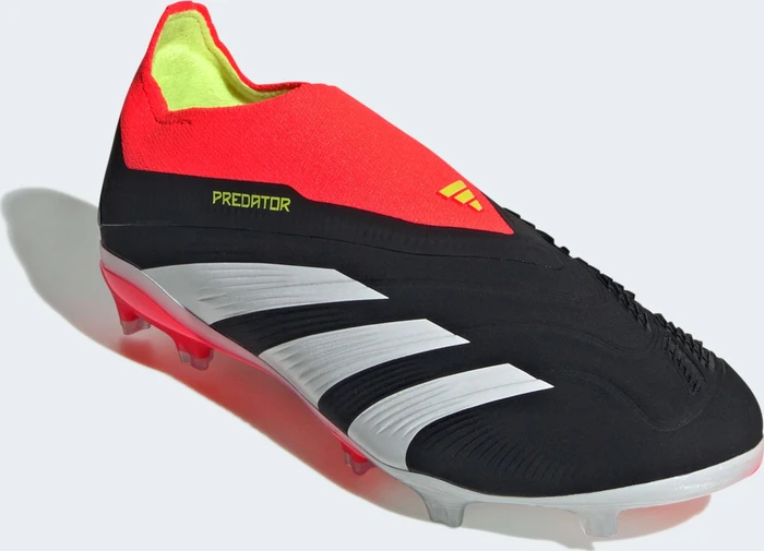 adidas Predator Elite Laceless FG core black/cloud white/solar red (Junior)
