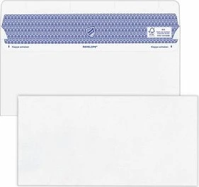 MAILmedia Revelope weiß, 112x225mm, 100er-Pack