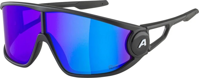 Alpina Legend Q-Lite black matt/mirror blue