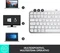 Logitech MX Keys Mini, LEDs weiß, Logi Bolt, Pale Gray, weiß/grau, USB/Bluetooth, ES Vorschaubild
