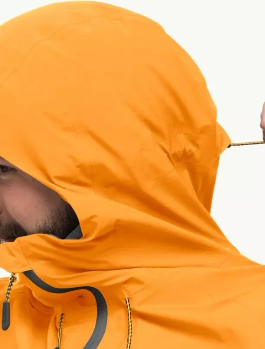 Jack Wolfskin Highest Peak Funktionsjacke orange pop (Herren)