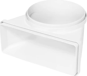 AEG Electrolux M2CKCF03 Umlenkstück 90° von 150mm Rundkanal zu 220x90mm Flachkanal