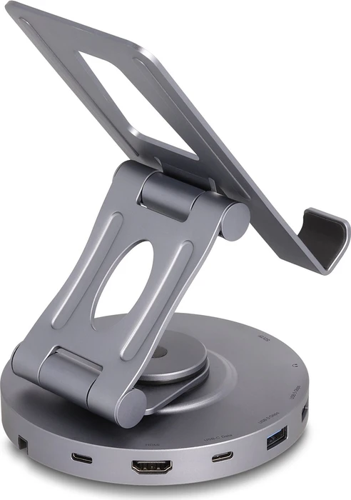 DeLOCK Tablet und Notebook Dockingstation 4K mit integrierter Halterung, USB-C 3.0 [Buchse]