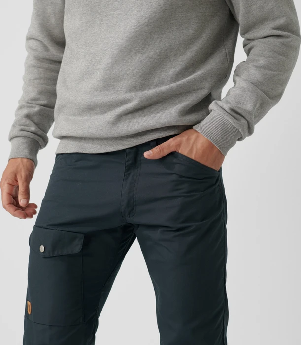 Fjällräven Greenland Jeans Regular Hose lang dark navy (Herren)