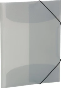 Herma Sammelmappe, A4, grau/transparent, 3er-Pack