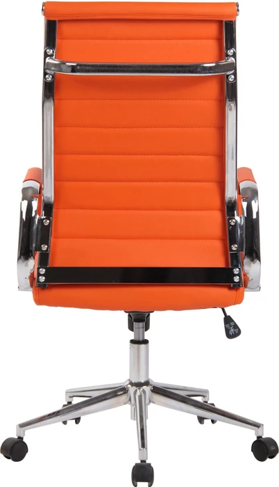 CLP Kolumbus Kunstleder Bürostuhl, orange