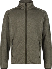 CMP Knit Tech Fleece Mesh Jacke sage/pine (Herren)