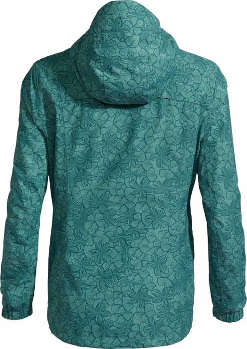 Vaude Rosemoor Floral Print Funktionsjacke nickel green (Damen)