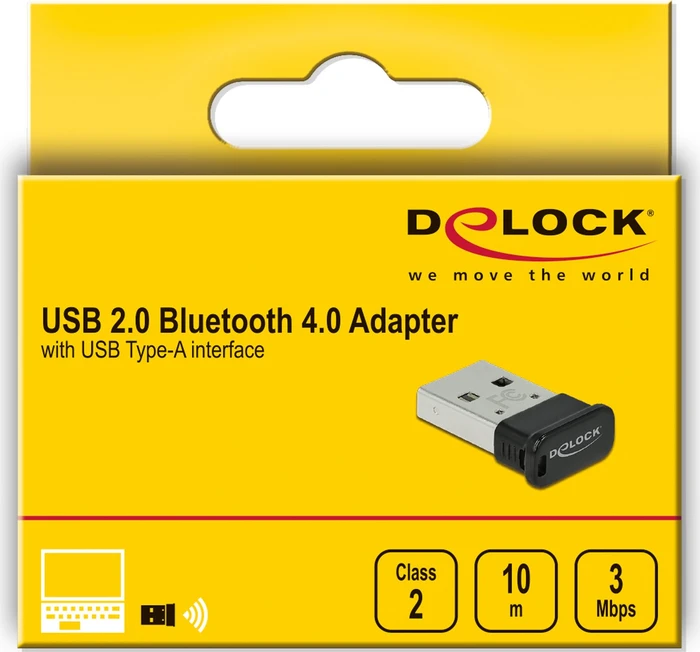 DeLOCK Bluetooth 4.0, USB-A 2.0 [Stecker]