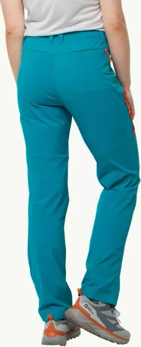 Jack Wolfskin Glastal Hose lang tile blue (Damen)