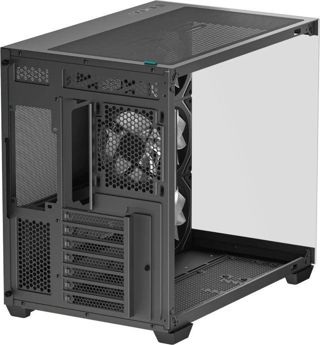 DeepCool CG530 4F, schwarz, Glasfenster