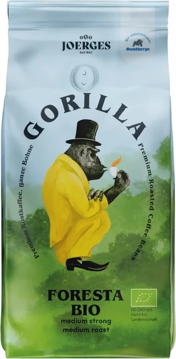 Espresso Gorilla Foresta Bio Kaffeebohnen, 1.00kg
