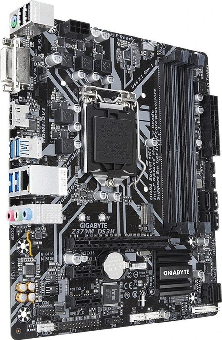 GIGABYTE Z370M DS3H (Intel 1151 v2)