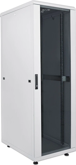 Intellinet 19" Netzwerkschrank 26HE, Sicherheitsglastür, IP20, hellgrau