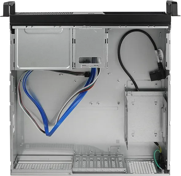 Chieftec UNC-209S-B-OP, schwarz, 2HE, ATX