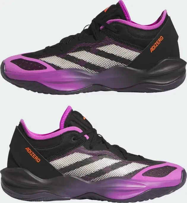 adidas Adizero Select 2.0 Low core black/purple burst/aurora black