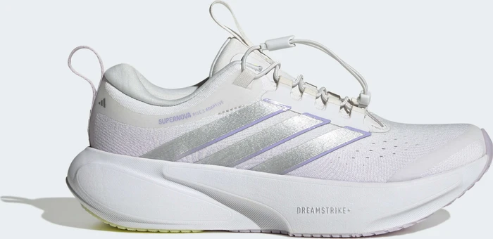 adidas Supernova Rise 3 Adaptive crystal white/silver metallic/glow purple (Damen)