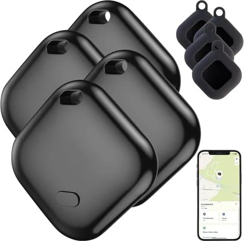 Callstel Schlüsselfinder SGF-25 schwarz, 4er-Pack