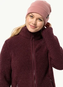 Jack Wolfskin Rib Beanie blush powder