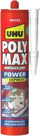 UHU Poly Max Express Montagekleber Kartusche weiß, 425g