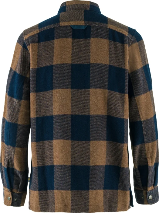 Fjällräven Canada Hemd langarm chestnut/dark navy (Herren)