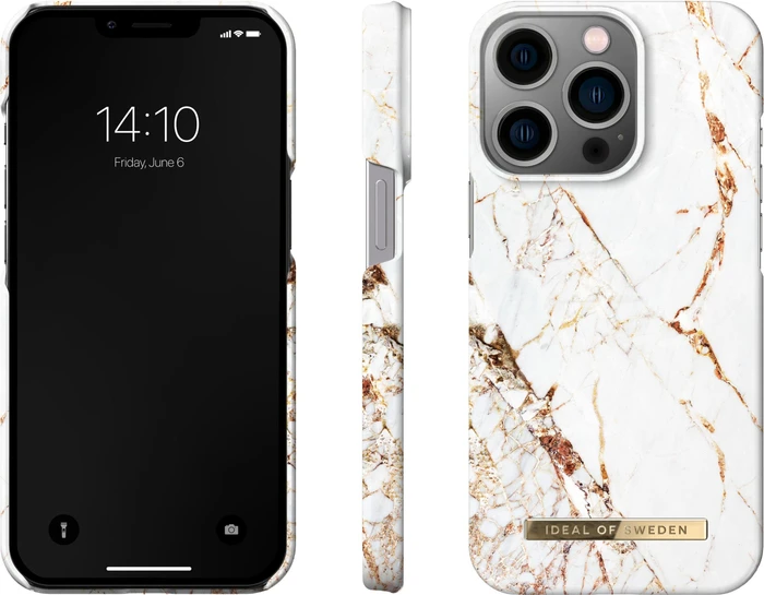 iDeal of Sweden Fashion Case für Apple iPhone 13 Pro carrara gold