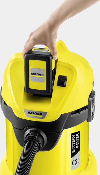 Kärcher WD 3 Battery Set Akku-Nass-/Trockensauger inkl. Akku 2.5Ah