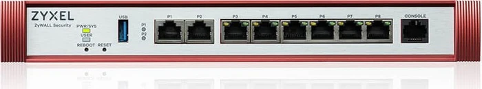 Zyxel ZyWALL USG FLEX 200H Rackmount Firewall, 8x RJ-45