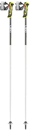 Leki Airfoil 3D Alpin Skistock white/neon yellow/dark anthracite (Modell 2024/2025)