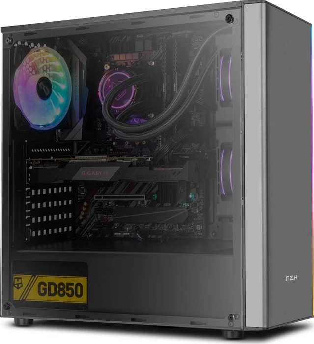 Nox Xtreme Infinity Omega, Glasfenster