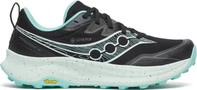 Saucony Peregrine 16 GTX black/aqua (Damen)