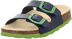 Superfit Fussbettpantoffel blau/grün (Junior)