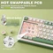 Yunzii B75 Pro, Matcha Green, beige, Milk Switch, USB/Bluetooth, DE Vorschaubild
