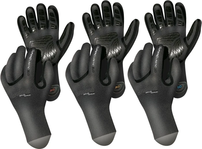 Camaro Seamless Bonding Handschuhe 5mm schwarz