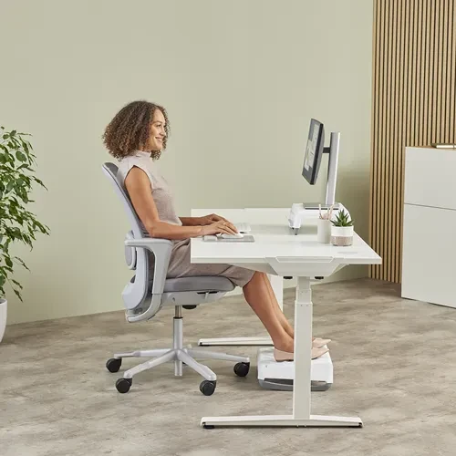 Fellowes Breyta Mausepad mit Handgelenkauflage, 240x200mm, beige