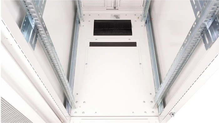 Roline / Secomp Pro Serie 19" Serverschrank 47HE, montiert, Gitternetztür, IP20, RAL 7035, 1000mm tief
