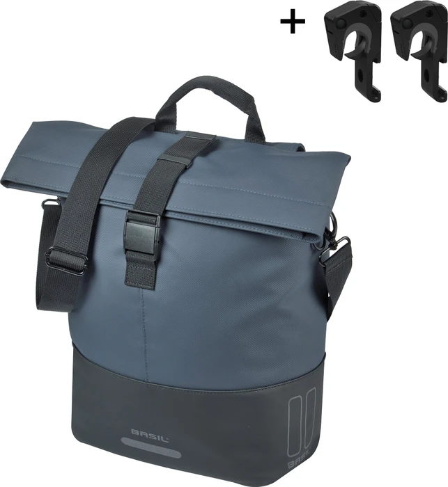 Basil Cove Shopper MIK Hooks Gepäcktasche navy/black