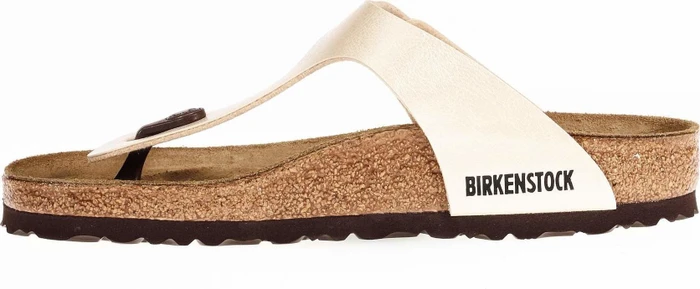 Birkenstock Gizeh Birko-Flor graceful pearl white (Damen)