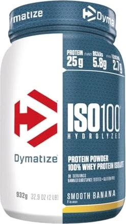 Dymatize Iso100 Hydrolyzed Smooth Banana 900g