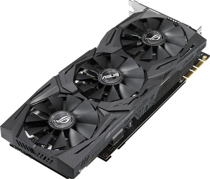 ASUS ROG Strix GeForce GTX 1070 Ti, ROG-STRIX-GTX1070TI-8G-GAMING, 8GB GDDR5, DVI, 2x HDMI, 2x DP