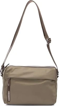 Mandarina Duck Hunter Velvet Medium Expandible Umhängetasche pirite